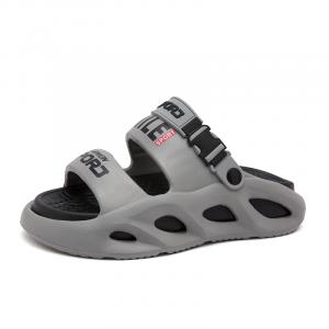NANJIREN Пляжные сандалии мужские черно-серые, цвет Gray Black