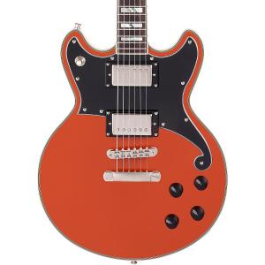 Электрогитара D'Angelico Deluxe Brighton, ограниченная серия, цельный корпус, ржавчина