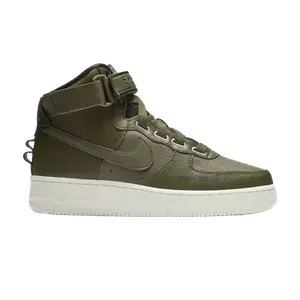 Кроссовки Nike Wmns Air Force 1 High Utility 'Olive Canvas', зеленый