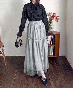 Блузка с оборками на рукавах в стиле «конфетка»