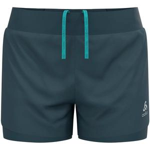 Шорты 2 в 1, облегченные, 3 дюйма Odlo, цвет dark slate