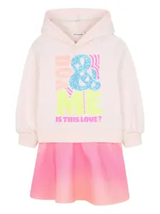 Платье с принтом Billieblush, розовый