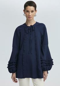 Туника FRILL DETAILE Touché Privé, темно-синий