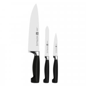 Набор ножей ZWILLING Four Star Essentials из 3 предметов, Stainless Steel-3-Pc