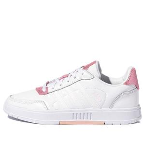 Кроссовки neo courtmaster for white/pink Adidas, белый
