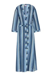 Платье макси IZIA Dress, цвет night blue/azure/light blue