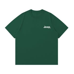 Футболка унисекс Jeep, зеленый