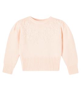 Вышитый свитер Габри C'era Una Volta, Champagne