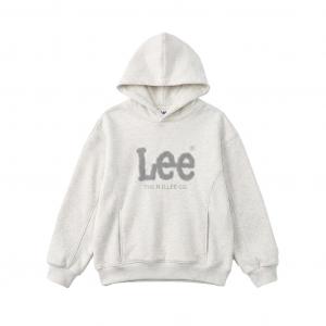 Детская толстовка с капюшоном, утепленные и на подкладке Lee, heather серый