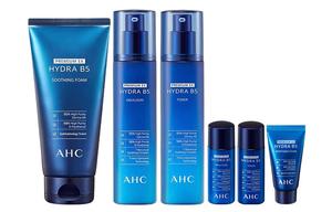 AHC B5 тонер, эмульсия и очищающее средство набор уход за кожей увлажняющий и гидратирующий очищающий набор из трех предметов A.H.C