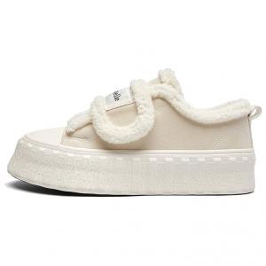 Термо легкие низкие скейтерские кроссовки women's La Chapelle, бежевый