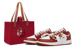 Кроссовки Air Jordan 1 Vintage Basketball Shoes Men Low-top Gold, золотой