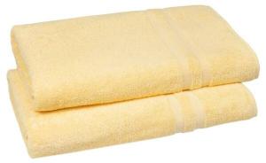 Полотенце для сауны Zollner 00000132 2 шт, 70x1x180 см, желтый