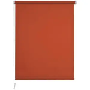 Ламельные ролеты Klemmfix защита от света без сверления, включая крепления зажимного типа Liedeco, терракотовый
