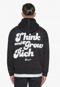 Толстовка GROW RICH Dropsize, цвет black