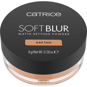 Пудра для лица soft blur matte setting Catrice, 040 - tan, вес 8 гр.