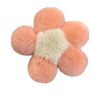 Плюшевый брелок с помпоном в виде цветка с жареным яйцом высотой 12 см FKOFR