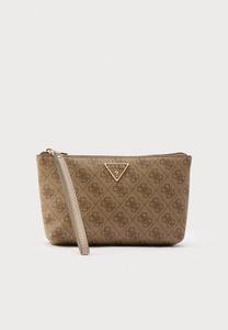 Клатч Guess LAUREL II WRISTLET POUCH, Latte/Beige