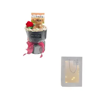 AIQINGCAOZHILIANWANJU Sweet Style Healing Creative Handcrafted Twisted Stick Puppy Doll Products AIQINGCAOZHILIAN(WANJU)