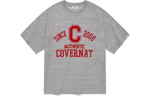 Футболка SS24 мужская серая COVERNAT, серый