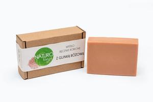 Naturologia, мыло с розовой глиной, 100 г