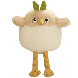 Мягкая плюшевая игрушка птичка, кукла цыпленок, плюшевая кукла высота 35cm/45cm/70cm MLING, светло-коричневый