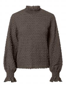 PIECES Блузка 'PCBpooks' в цвете Muddy