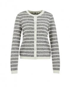 Вязаный кардиган WE Fashion, серый