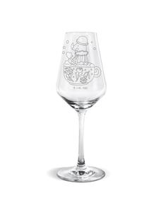 Бокал для белого вина, моль пена для ванны, не говоря уже о прозрачности Mr. & Mrs. Panda