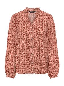 Блуза ONLY ONLRAYA, коричневый