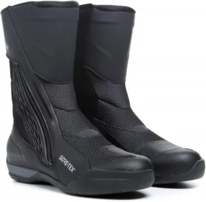 Мужские водонепроницаемые мотоциклетные ботинки TCX Airtech 3 GTX с мембраной Gore-Tex, дышащей тканью и верхом из микрофибры, застежкой на молнию и липучку, Black
