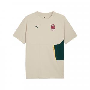 PUMA Футболка AC Milan мужская Desert Dust Deep Peach Blossom Color с круглым вырезом