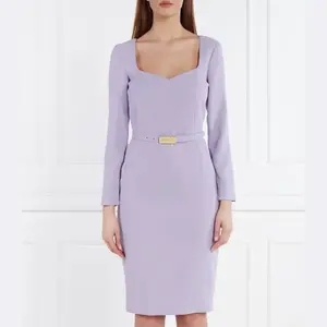 Платье Pinko, фиолетовый