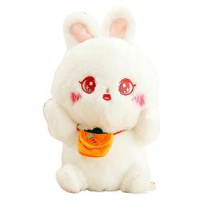 Плюшевая кукла Backpack Bunny And Cat высотой 27 см OLOEY