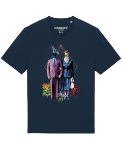 Рубашка Watapparel  Fancy Birds, темно-синий