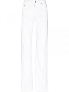 Maison Margiela прямые джинсы, белый