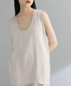 Атласный комплект "WEB Limited" Kbf, цвет Beige