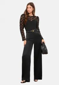 Блузка-Пуф стандартного кроя Lipsy, Black