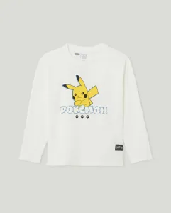 Футболка Pokemon с длинным рукавом Kids El Corte Inglés, белый