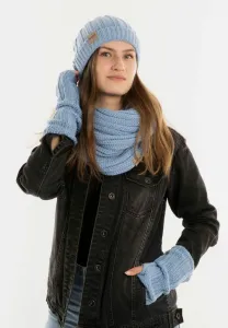 Перчатки без пальцев nica Knit Factory, Crystal Blue