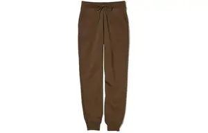 Брюки Uniqlo Heattech Pile Lined Joggers, коричневый
