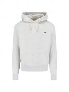 Худи с вышитым логотипом Autry, серый