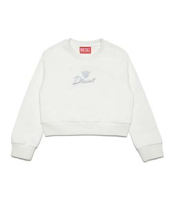 Детская и подростковая толстовка с логотипом бренда DIESEL.