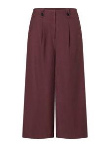 MORE & MORE Широкие брюки со складками спереди в цвете Chestnut Brown