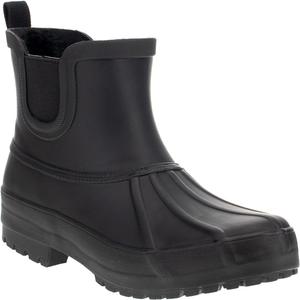 Женские водонепроницаемые резиновые сапоги Chooka Duck Chelsea с подкладкой, Black