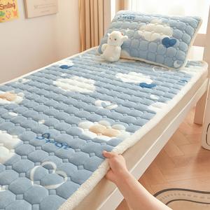 Disney Комплект постельного белья из двух предметов (простыня 90х200 см), молочный вельвет, утепленный флис