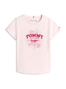 Рубашка TOMMY HILFIGER, розовый/темно-розовый/темно-розовый