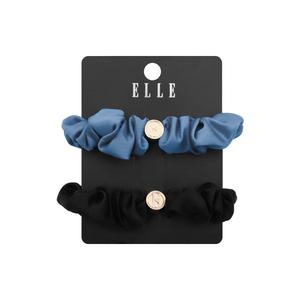 Резинка для волос из полиэстера для женщин ELLE, sapphire синий