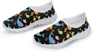 Coloranimal легкие летние пляжные водные балетки женские слипоны кроссовки US5-12