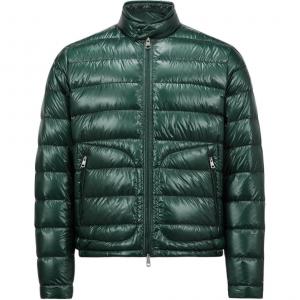 Moncler Аккуратная утепленная куртка на молнии, Jadeite Green